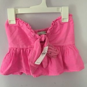 Hot pink American eagle tube top